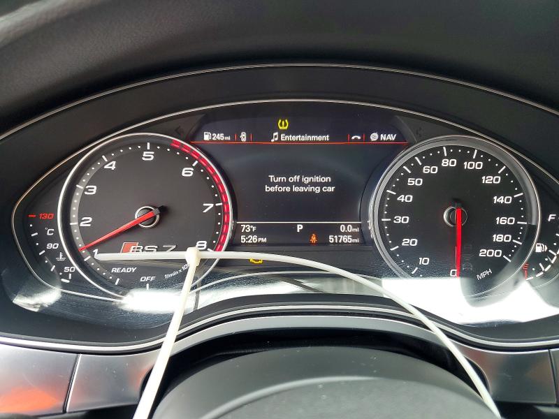 Aukcja sprzedaży 2017 Audi Rs7, vin: WUAWAAFC0HN901045, numer aukcji: 55284146