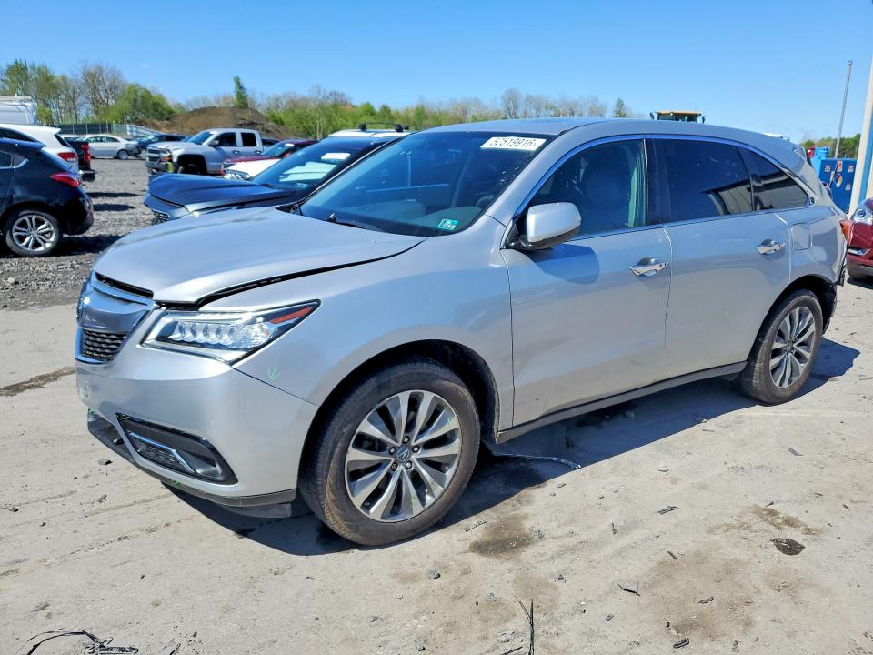 Продаж на аукціоні авто 2014 Acura Mdx, vin: 5FRYD3H48EB001775, номер лоту: 52519916