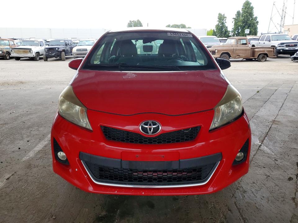 53652406 :رقم المزاد ، JTDKTUD35CD531669 vin ، 2012 Toyota Yaris مزاد بيع