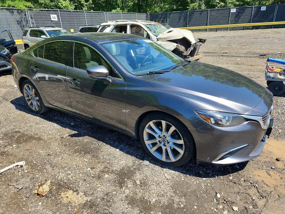 Продажа на аукционе авто 2017 Mazda 6, vin: JM1GL1V51H1154660, номер лота: 55400506