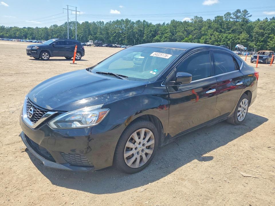 2019 Nissan Sentra მანქანა იყიდება აუქციონზე, vin: 3N1AB7AP8KY321198, აუქციონის ნომერი: 54025176