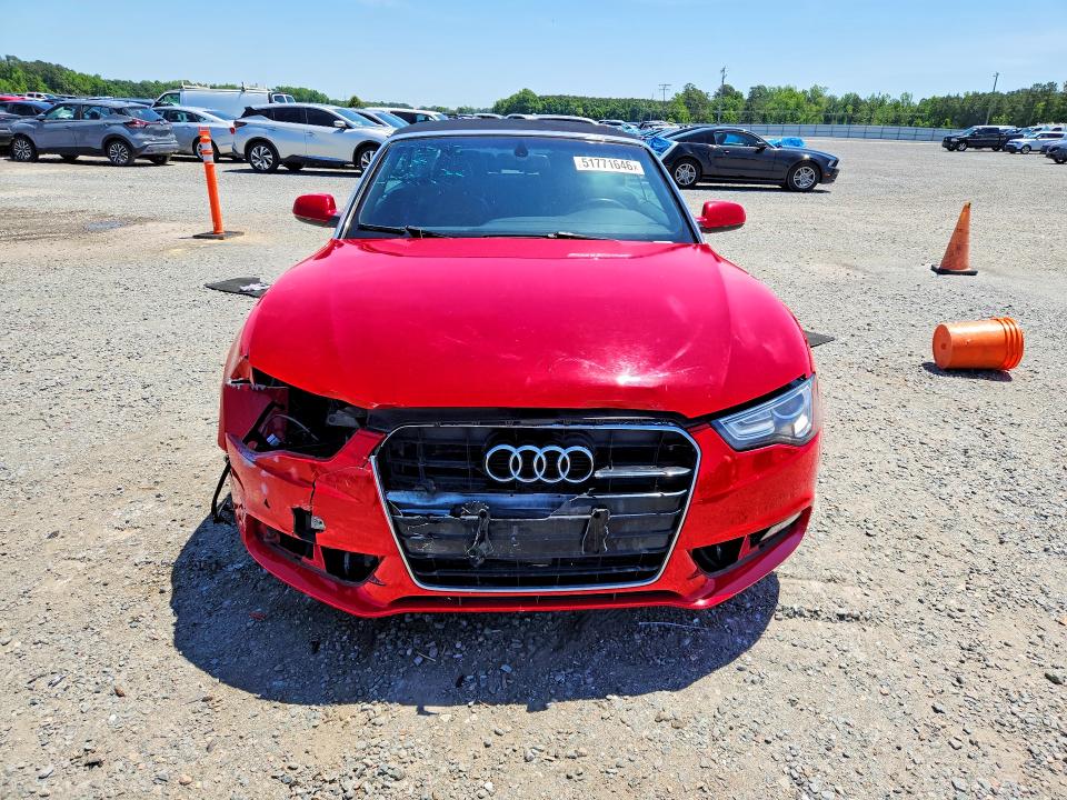 Продажа на аукционе авто 2015 Audi A5, vin: WAUCFAFH9FN002627, номер лота: 51771646