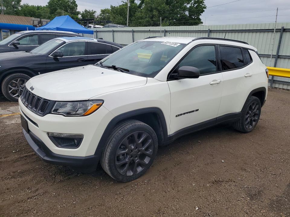 Продаж на аукціоні авто 2021 Jeep Compass, vin: 3C4NJDEB9MT524521, номер лоту: 52217376