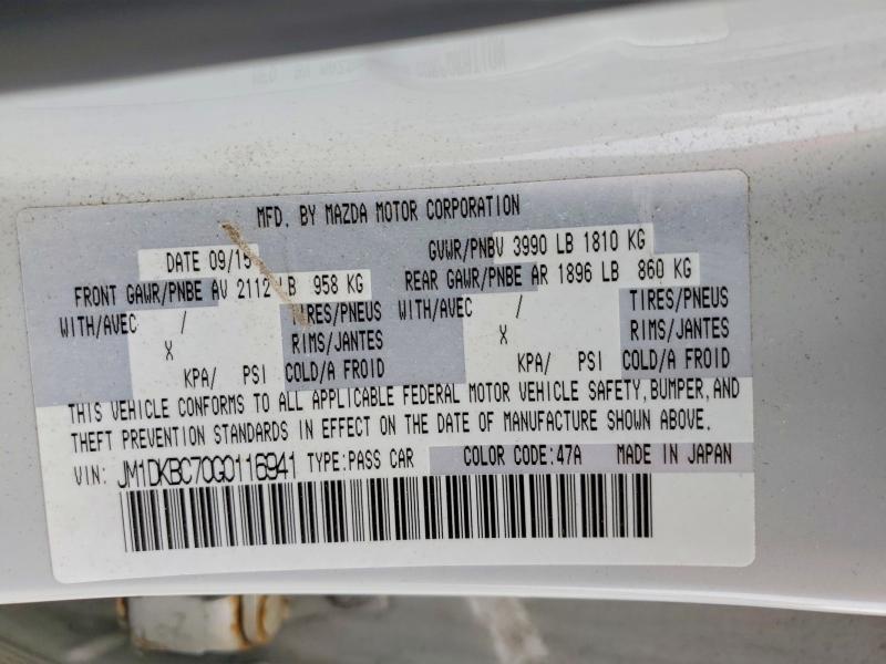 Aukcja sprzedaży 2016 Mazda Cx-3, vin: JM1DKBC70G0116941, numer aukcji: 52709406