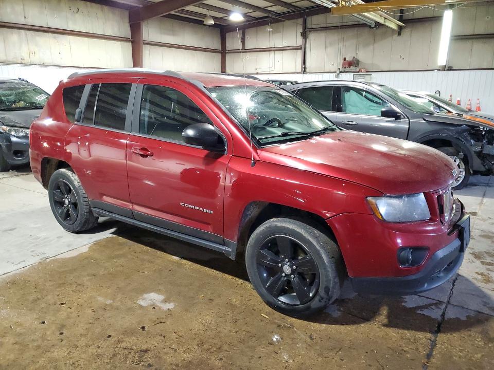 51791656 :رقم المزاد ، 1C4NJCBA0GD525329 vin ، 2016 Jeep Compass مزاد بيع