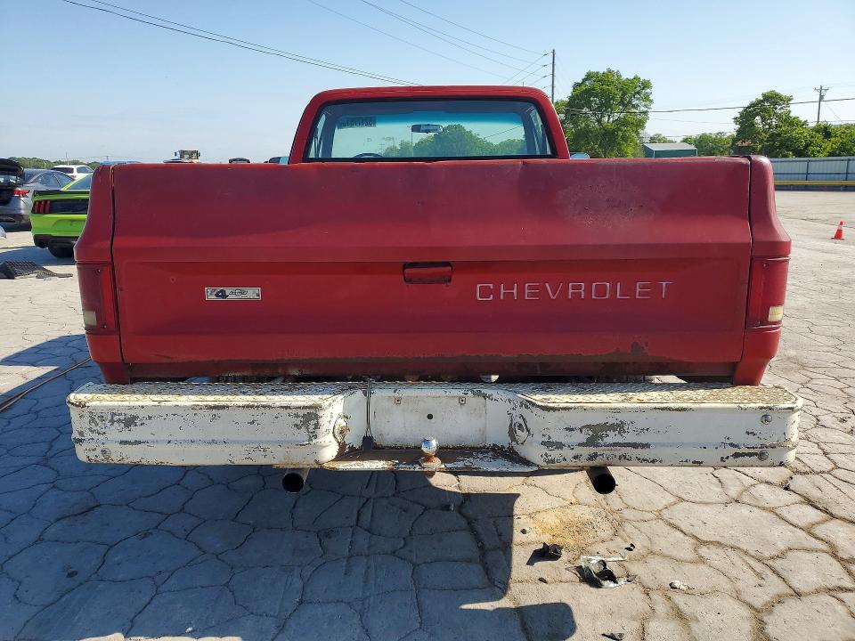 1986 Chev C10 მანქანა იყიდება აუქციონზე, vin: 1GCDC14N9GS171770, აუქციონის ნომერი: 52177516
