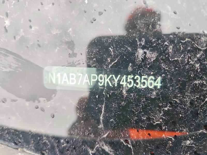 Aukcja sprzedaży 2019 Nissan Sentra, vin: 3N1AB7AP9KY453564, numer aukcji: 53382706
