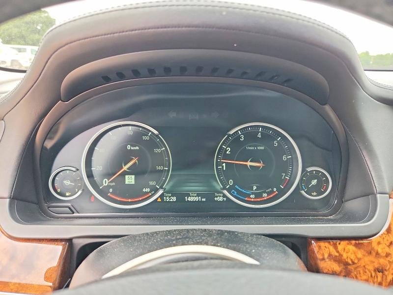 2014 Bmw 750 მანქანა იყიდება აუქციონზე, vin: WBAYE8C52ED134631, აუქციონის ნომერი: 52161706