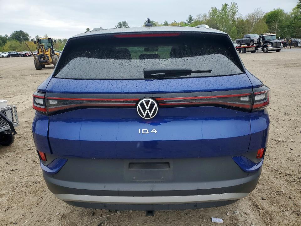 2022 Volkswagen Id.4 მანქანა იყიდება აუქციონზე, vin: WVGUNPE22NP048521, აუქციონის ნომერი: 51772786