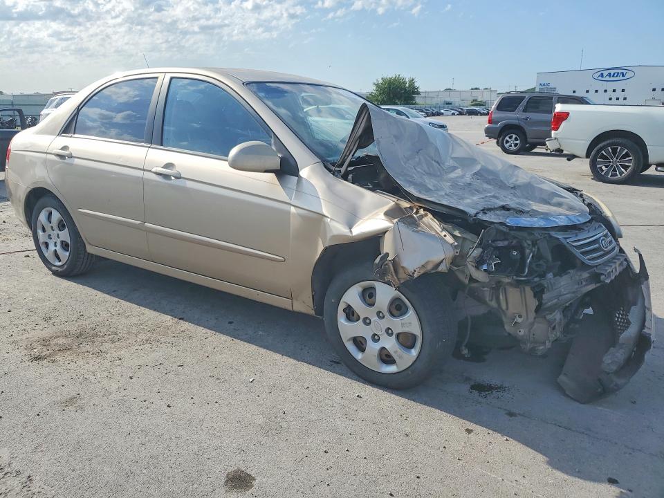 53445946 :رقم المزاد ، KNAFE121285539352 vin ، 2008 Kia Spectra مزاد بيع