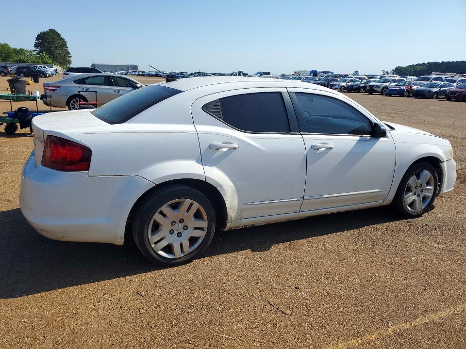 Продаж на аукціоні авто 2012 Dodge Avenger, vin: 1C3CDZAB9CN323254, номер лоту: 53544456