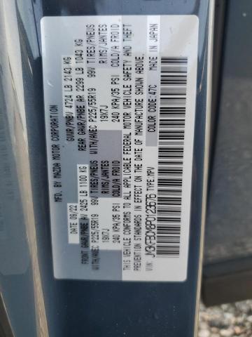 55071326 :رقم المزاد ، JM3KFBCM8P0123676 vin ، 2023 Mazda Cx-5 مزاد بيع