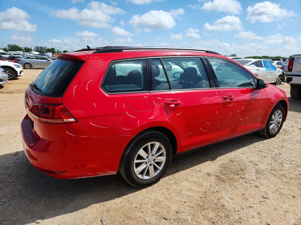 50932496 :رقم المزاد ، 3VWC17AU6HM500951 vin ، 2017 Volkswagen Golf Sportwagen مزاد بيع