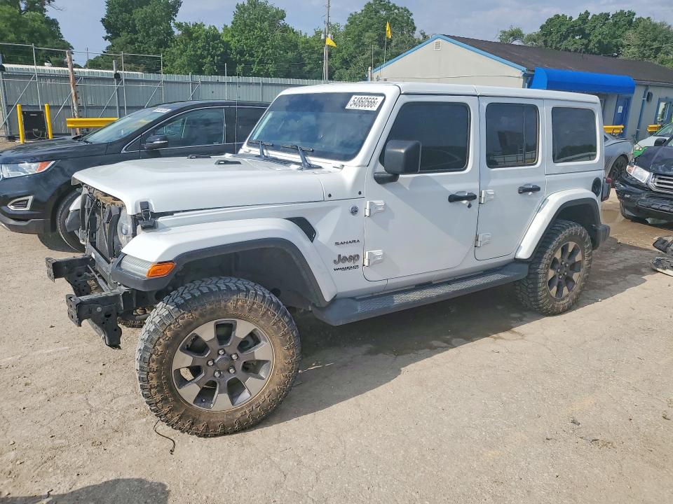 Auction sale of the 2018 Jeep Wrangler Unlimited, vin: 1C4HJXEG3JW147880, lot number: 54860566