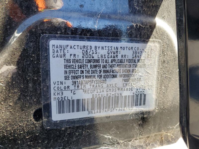 54106816 :رقم المزاد ، 3N1AB7AP5FY328440 vin ، 2015 Nissan Sentra مزاد بيع