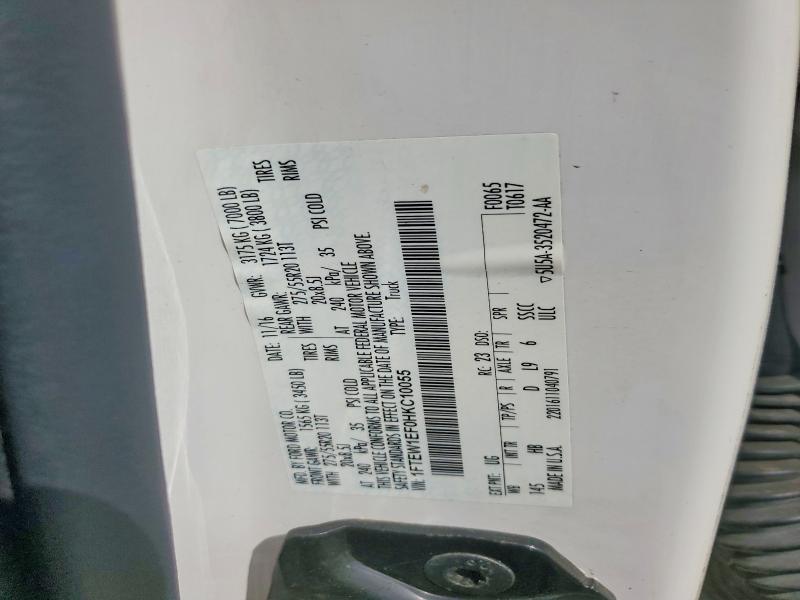 Продажа на аукционе авто 2017 Ford F150, vin: 1FTEW1EF0HKC10055, номер лота: 53724766