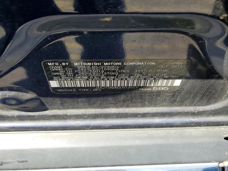 Продаж на аукціоні авто 2013 Mitsubishi Outlander, vin: JA4JT3AW8DU012017, номер лоту: 54920236