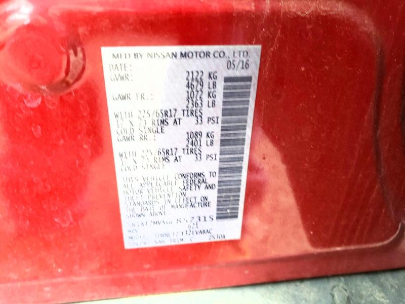 Aukcja sprzedaży 2016 Nissan Rogue, vin: 5N1AT2MVXGC857315, numer aukcji: 54815526