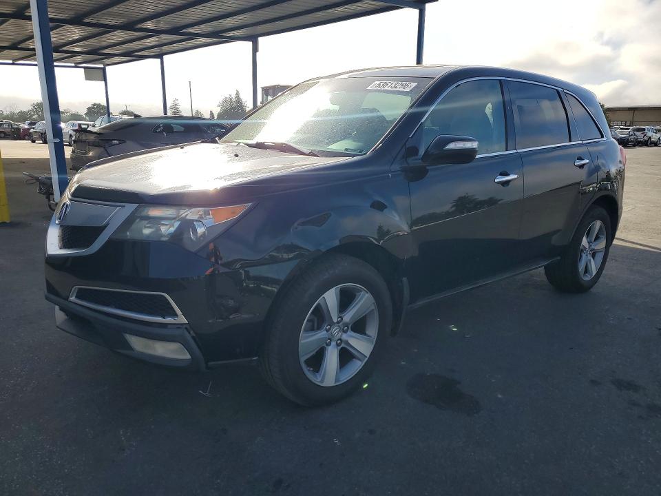 53613296 :رقم المزاد ، 2HNYD2H37CH537007 vin ، 2012 Acura Mdx مزاد بيع