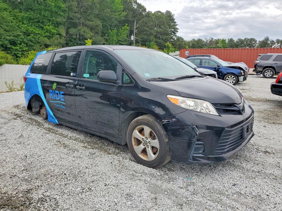 2020 Toyota Sienna მანქანა იყიდება აუქციონზე, vin: 5TDZZ3DC6LS087231, აუქციონის ნომერი: 52869316