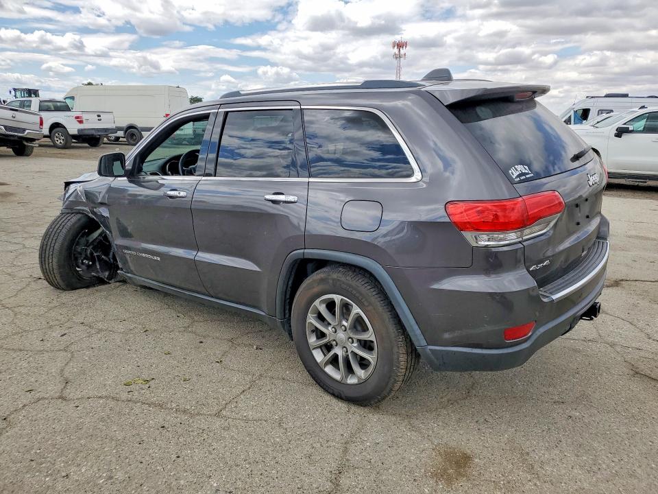 2016 Jeep Grand Cherokee მანქანა იყიდება აუქციონზე, vin: 1C4RJFBG7GC498563, აუქციონის ნომერი: 55169306
