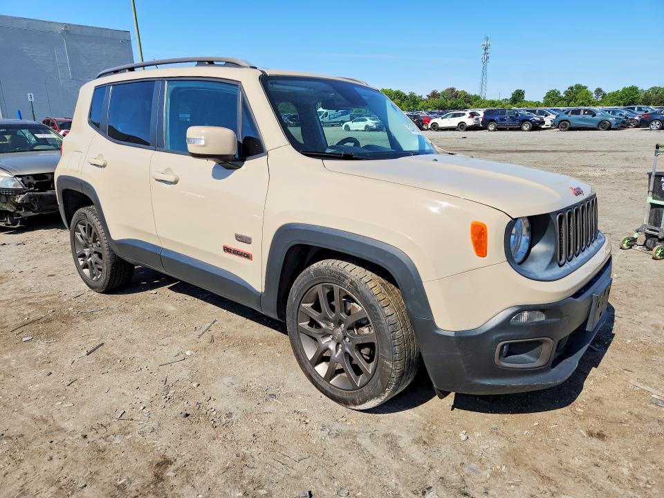 Продаж на аукціоні авто 2016 Jeep Renegade, vin: ZACCJBBW5GPD02704, номер лоту: 52302106