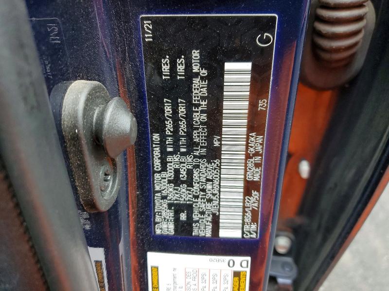 Продажа на аукционе авто 2022 Toyota 4runner, vin: JTENU5JR6N6005756, номер лота: 53301136