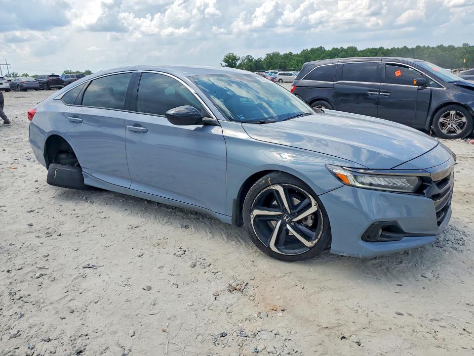 54366326 :رقم المزاد ، 1HGCV1F43MA007654 vin ، 2021 Honda Accord مزاد بيع