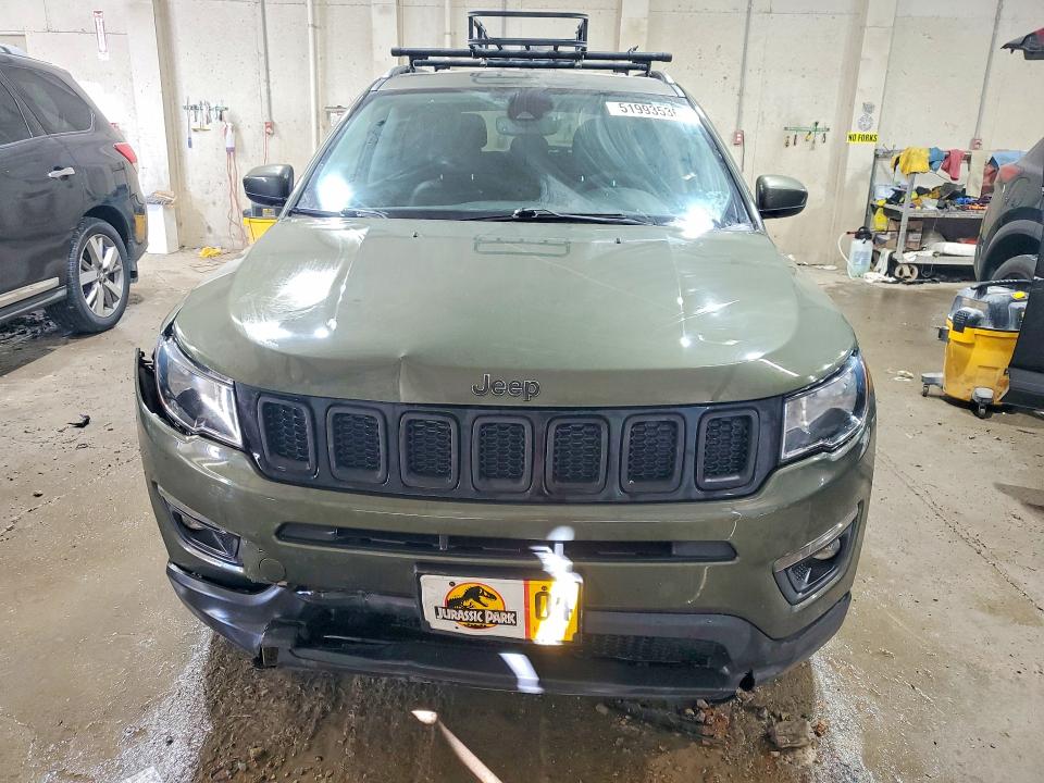 2021 Jeep Compass მანქანა იყიდება აუქციონზე, vin: 3C4NJDBB0MT551367, აუქციონის ნომერი: 51993536