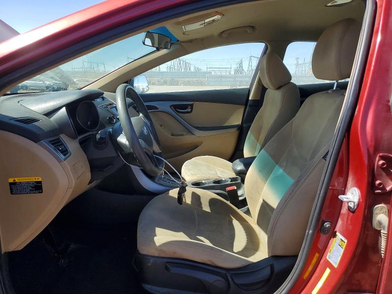 2013 Hyundai Elantra მანქანა იყიდება აუქციონზე, vin: 5NPDH4AE4DH345519, აუქციონის ნომერი: 54184046