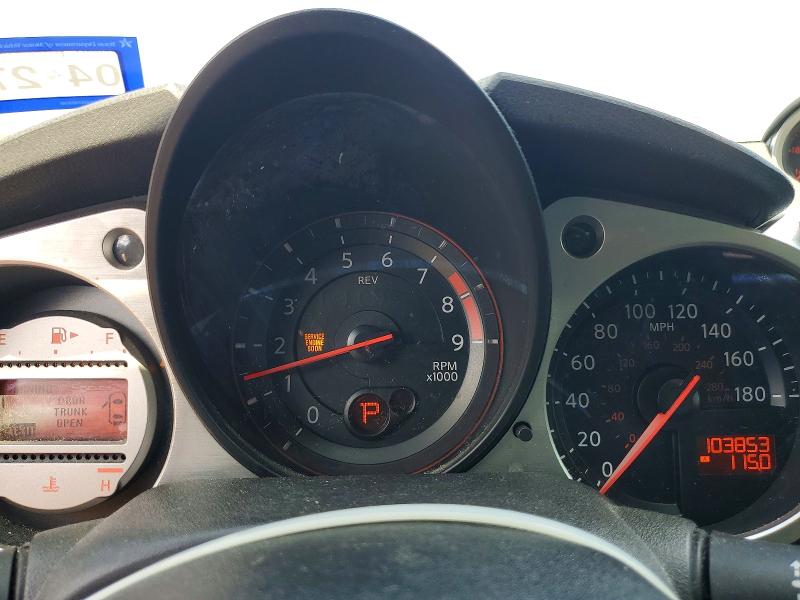 55011886 :رقم المزاد ، JN1AZ4EH1BM555375 vin ، 2011 Nissan 370z مزاد بيع