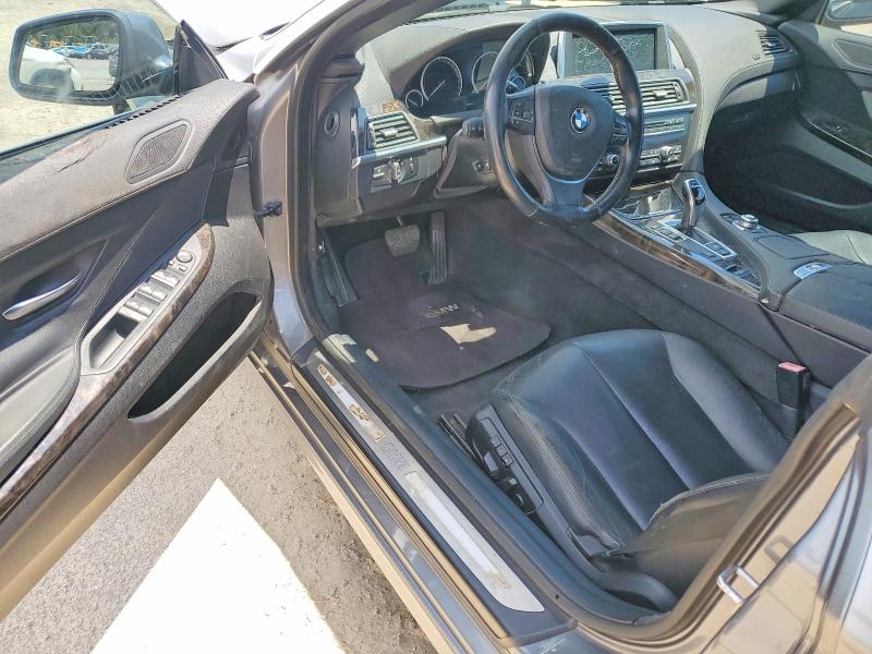 2013 Bmw 640 მანქანა იყიდება აუქციონზე, vin: WBALW7C54DDX58558, აუქციონის ნომერი: 53100296