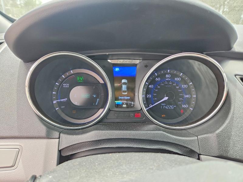 2015 Hyundai Sonata Hybrid მანქანა იყიდება აუქციონზე, vin: KMHEC4A47FA136436, აუქციონის ნომერი: 54547086