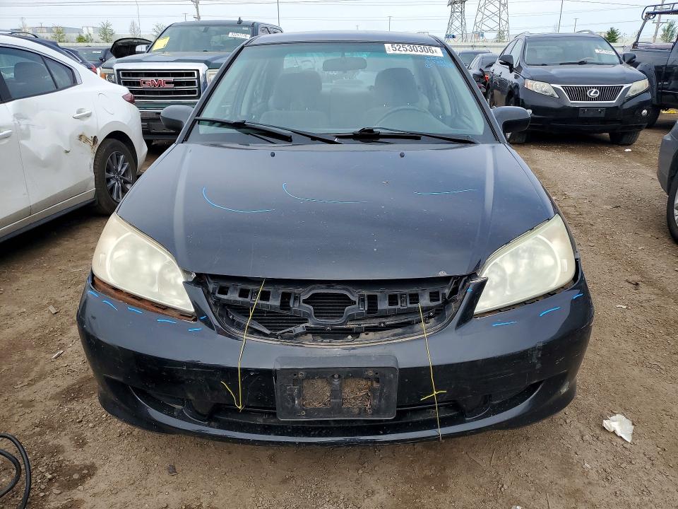 2004 Honda Civic მანქანა იყიდება აუქციონზე, vin: 2HGES166X4H530903, აუქციონის ნომერი: 52530306