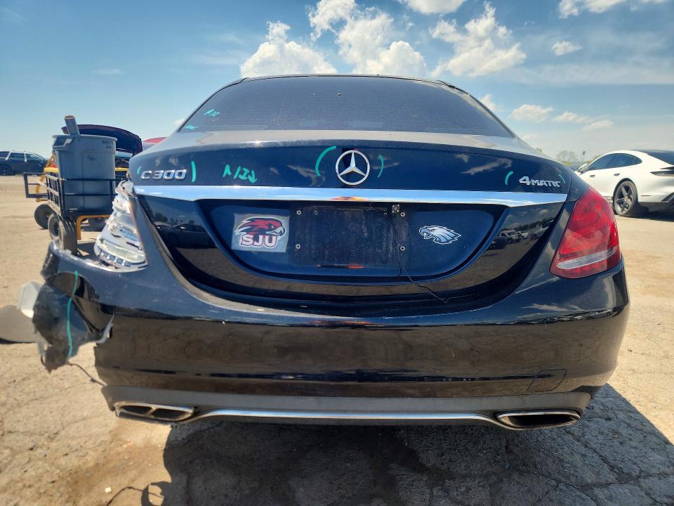 52030306 :رقم المزاد ، 55SWF4KB8FU083717 vin ، 2015 Mercedes-benz C مزاد بيع