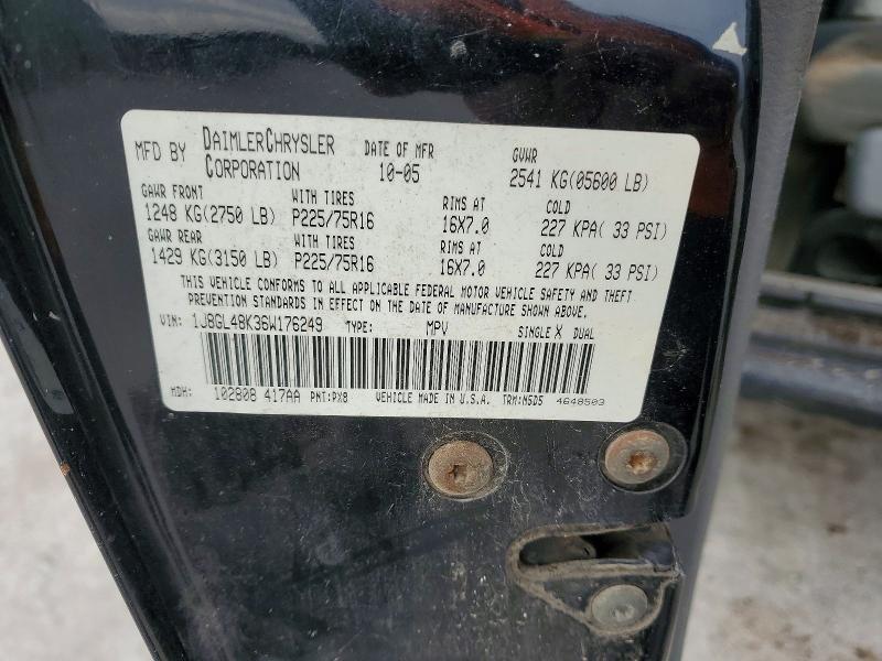 Aukcja sprzedaży 2006 Jeep Liberty, vin: 1J8GL48K36W176249, numer aukcji: 52495626