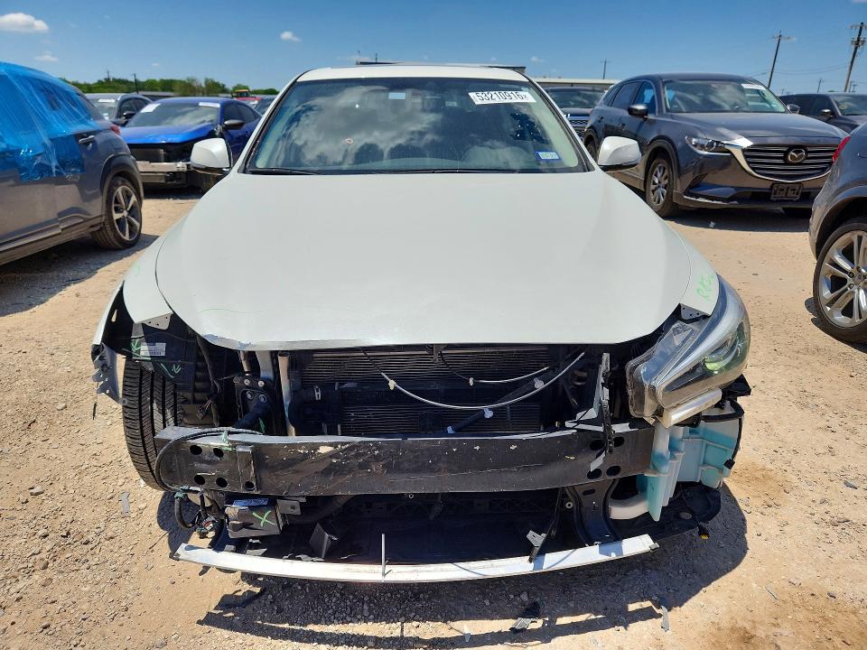 53210916 :رقم المزاد ، JN1EV7BR6NM340185 vin ، 2022 Infiniti Q50 مزاد بيع