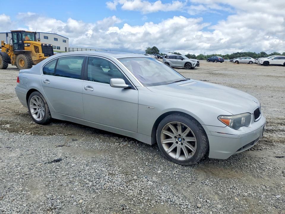 52678316 :رقم المزاد ، WBAGN63473DS45132 vin ، 2003 Bmw 745 مزاد بيع