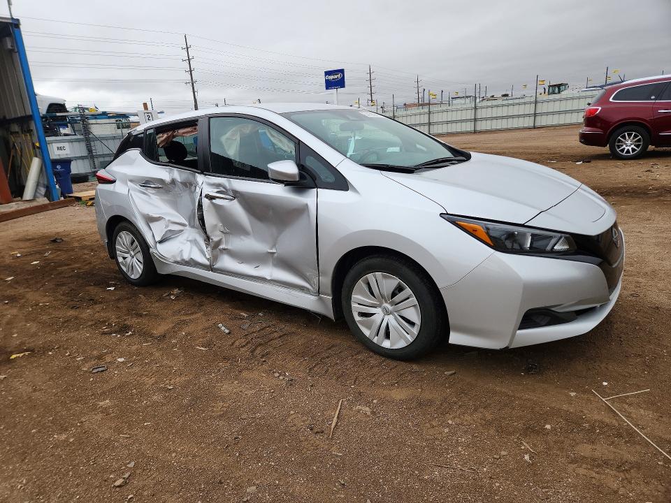 54196976 :رقم المزاد ، 1N4AZ1BV4SC566971 vin ، 2025 Nissan Leaf مزاد بيع