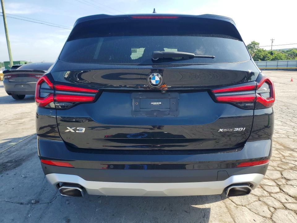 55187126 :رقم المزاد ، WBX57DP00NN162304 vin ، 2022 Bmw X3 مزاد بيع