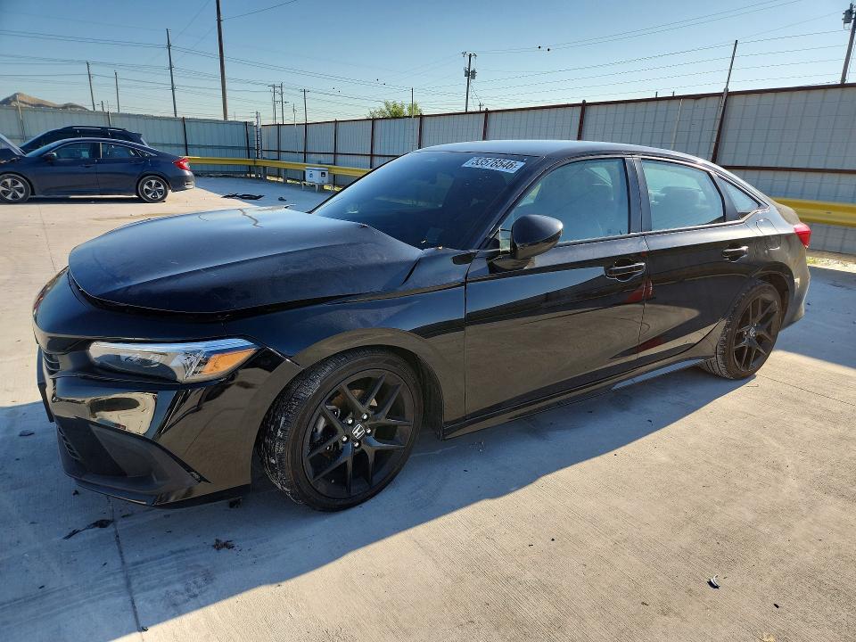 2024 Honda Civic მანქანა იყიდება აუქციონზე, vin: 2HGFE2F51RH593081, აუქციონის ნომერი: 53578546