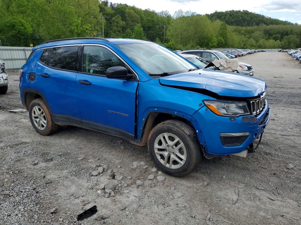 Aukcja sprzedaży 2020 Jeep Compass, vin: 3C4NJDAB9LT120428, numer aukcji: 51290926