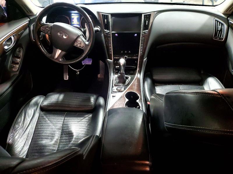 2015 Infiniti Q50 Hybrid მანქანა იყიდება აუქციონზე, vin: JN1AV7AR0FM850727, აუქციონის ნომერი: 54230846