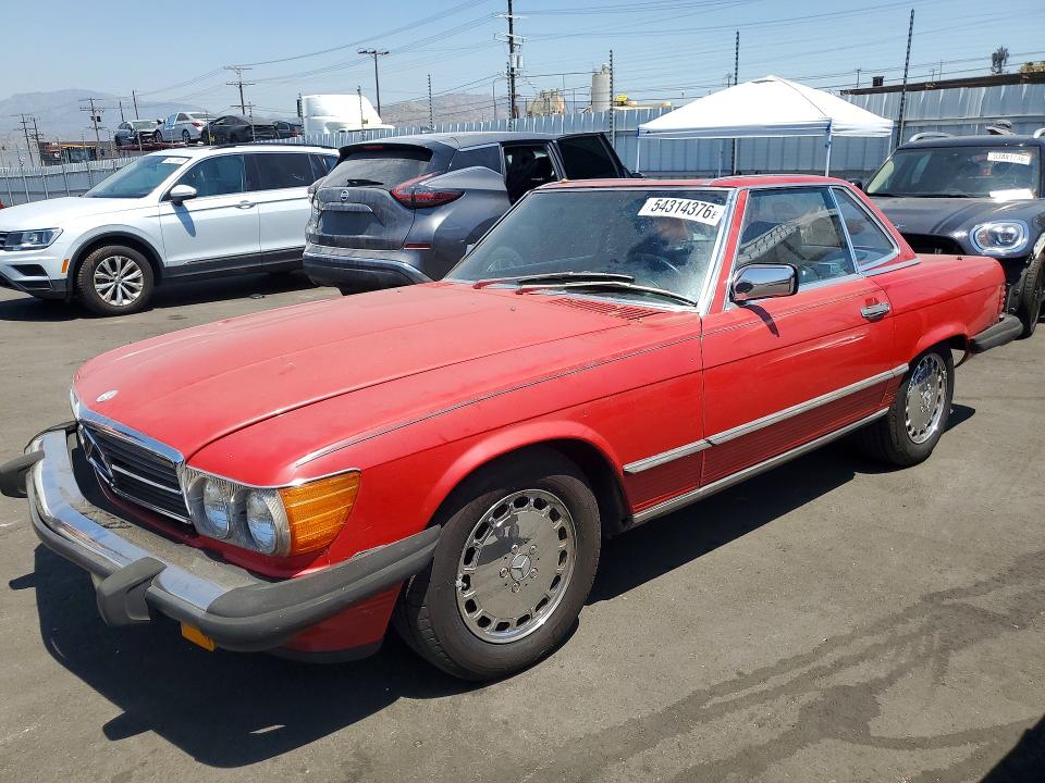 Aukcja sprzedaży 1987 Mercedes-benz 560, vin: WDBBA48D7HA057689, numer aukcji: 54314376