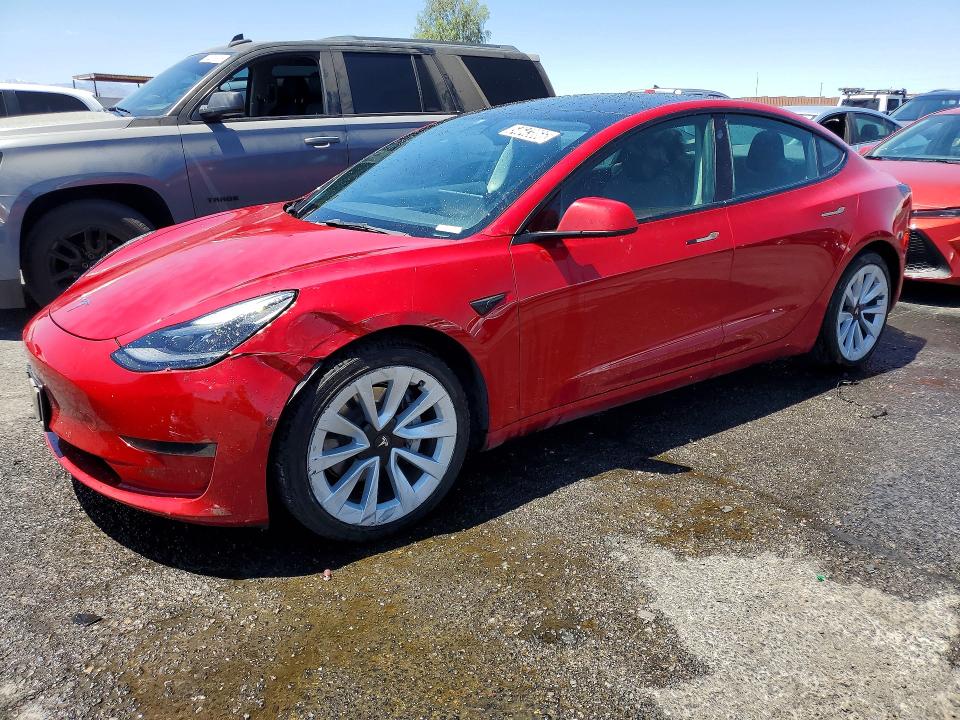 Продаж на аукціоні авто 2022 Tesla Model 3, vin: 5YJ3E1EA8NF371874, номер лоту: 54643866