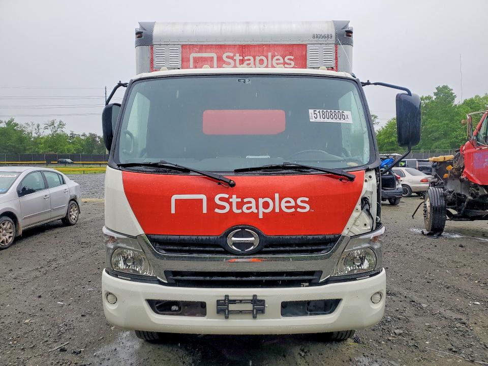 51808806 :رقم المزاد ، JHHSDM2HXHK005758 vin ، 2017 Hino 195 مزاد بيع