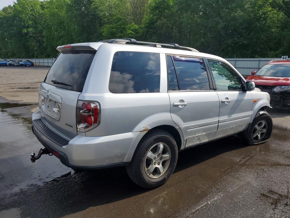 2007 Honda Pilot მანქანა იყიდება აუქციონზე, vin: 2HKYF18717H522822, აუქციონის ნომერი: 54532866