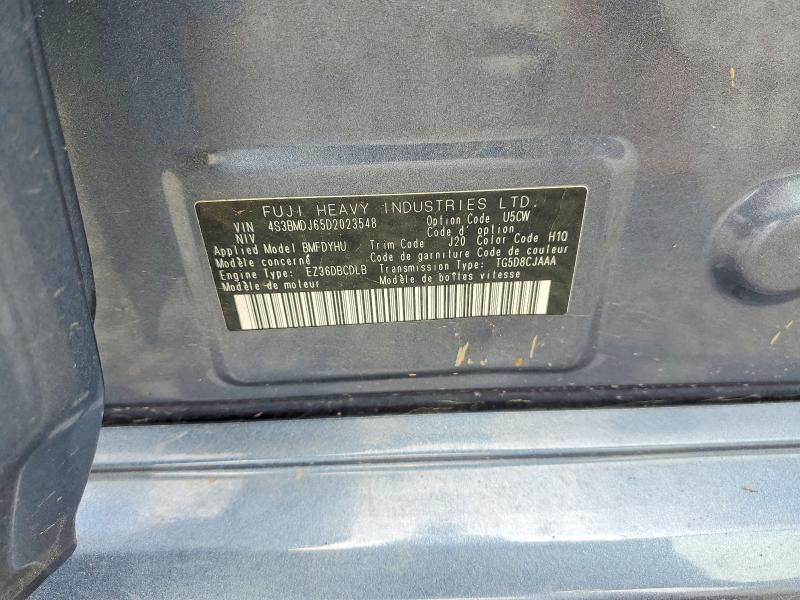 Продаж на аукціоні авто 2013 Subaru Legacy, vin: 4S3BMDJ65D2023548, номер лоту: 53600266