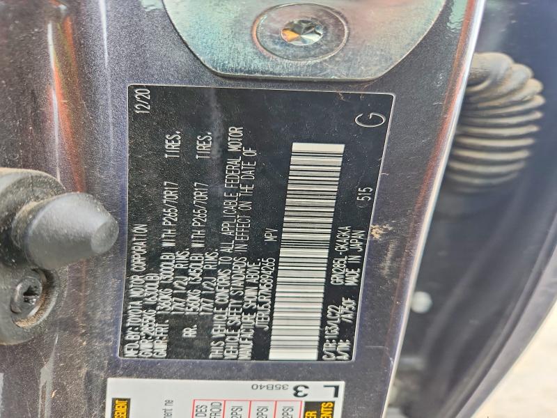 Aukcja sprzedaży 2021 Toyota 4runner, vin: JTERU5JR7M5894265, numer aukcji: 54299186