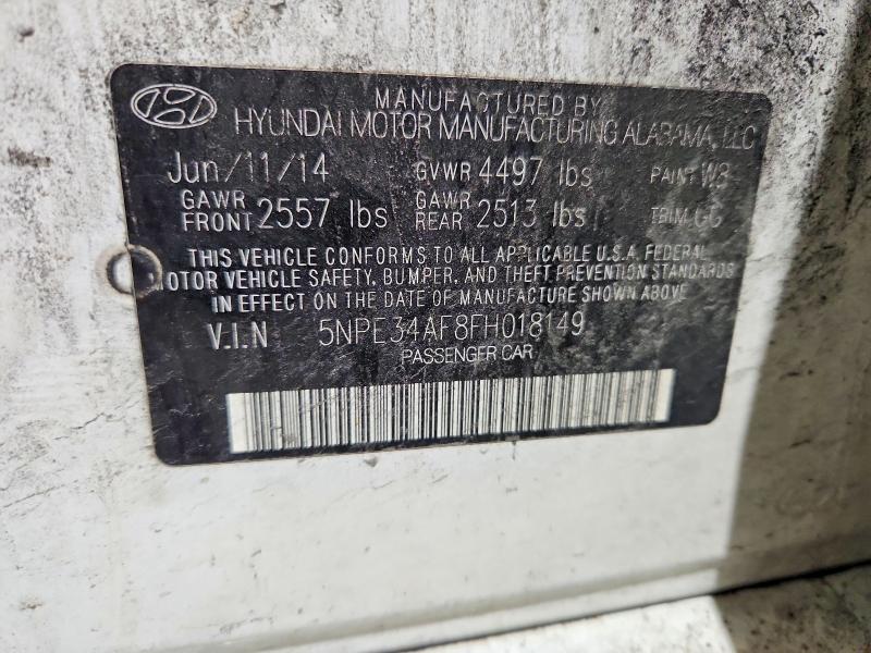 Продаж на аукціоні авто 2015 Hyundai Sonata, vin: 5NPE34AF8FH018149, номер лоту: 52838446